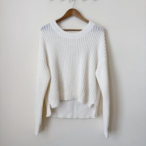 Alex Mill Crew Neck Pullover Sweater Large Ivory
